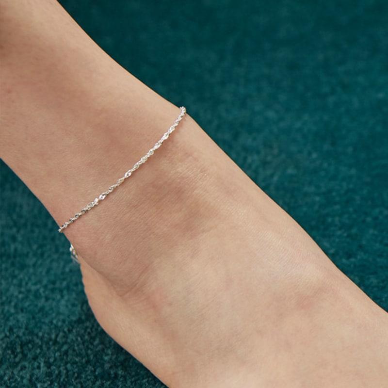 

dmoment NINA TS anklet (925 silver) Silver