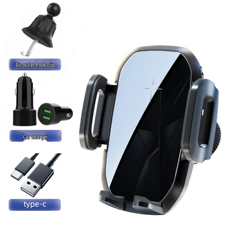 Supporto Universale per Telefono da Auto Wireless a Ricarica Rapida e Supporto per Navigazione
