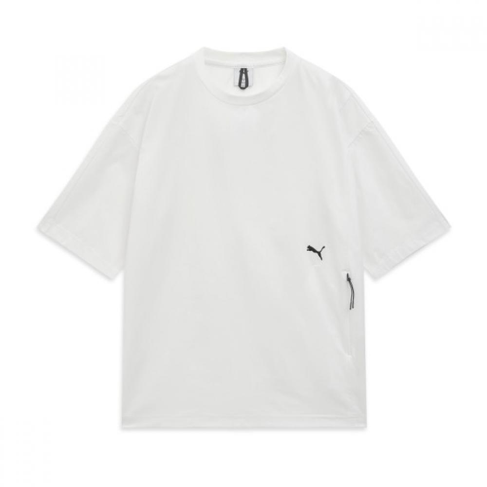 Puma Official Urban Woven Short Sleeve Tee M