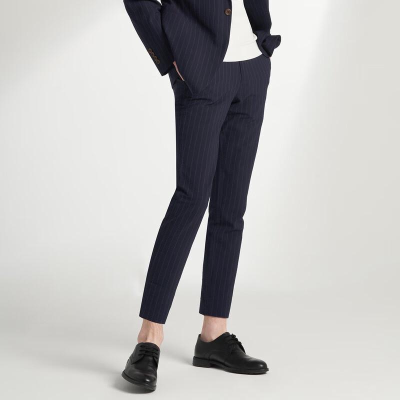 NOTTING HILL 24 S/S Men s Vertical Striped Casual Trousers 025