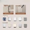 YiCeng Folding Shower Curtain Set - Fluttering Flower Vines