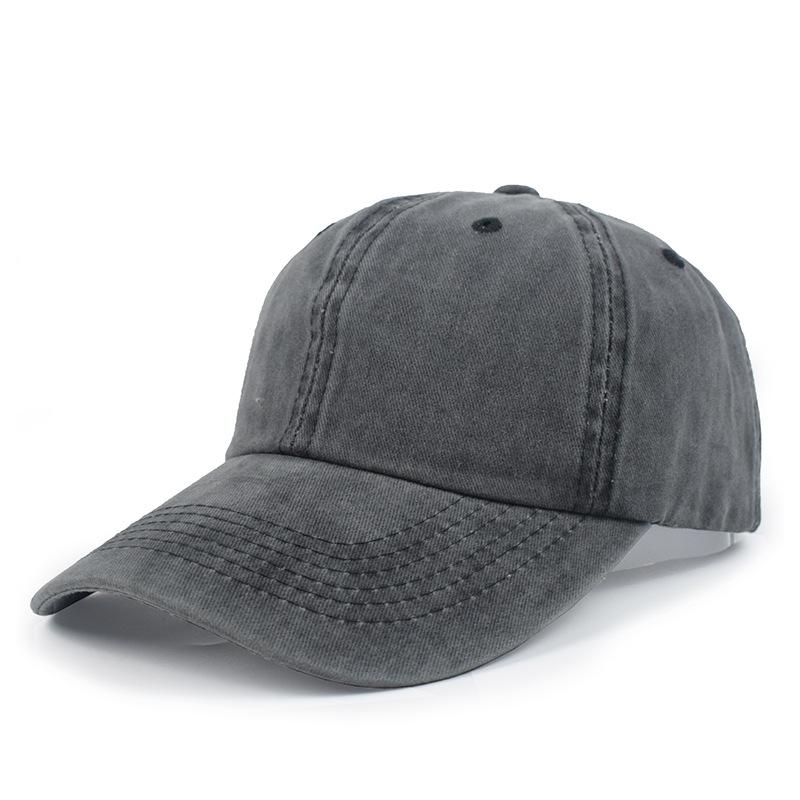 Women new Distressed Ripped Hole Hip Hop Caps Men Adjustable Outdoor Snapback Hat Fashion Unisex Washed Denim Baseball Cap