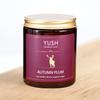 Autumn plum - śliwkowa świeca sojowa - yush - 180ml