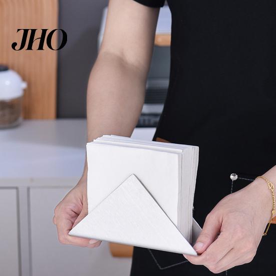 Tissue Holder Large Capacity Space Saving Stainless Steel Dispenser Dining Table Paper Napkin Storage Stand Household Supplies Rack