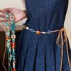 Hand Woven Body Chain Bohemian Ethnic Style Headband New Waist Chain  Summer