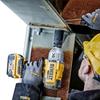 DEWALT Rázový utahovák XR 18V 5Ah Li-Ion 3 rychlosti Dodáváno se 2 bateriemi v kufříku TSTAK, S možností připnutí a stohování