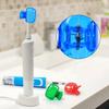4pcs Portable Toothbrush Head Cover Plastic Protective Toothbrush Storage Rack for Bathroom Home Travel Outdoor Hiking Supplies
