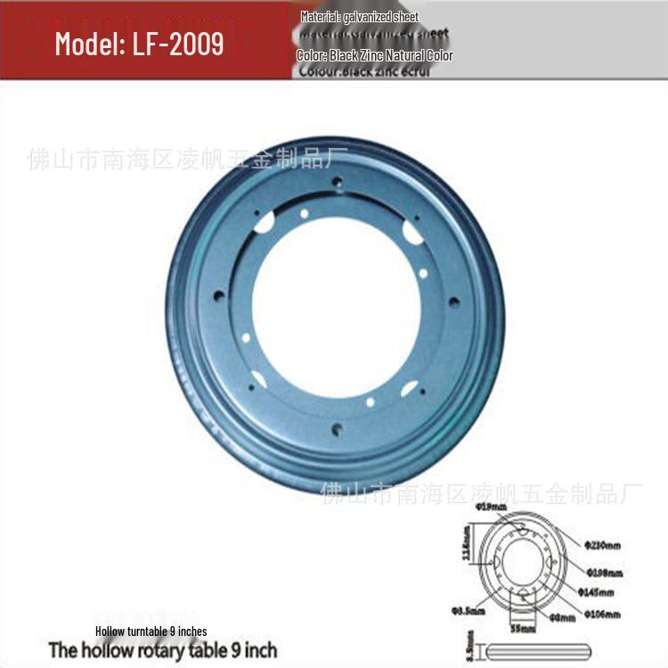 Rotating Turntable Display Stand with Bearing and Shaft