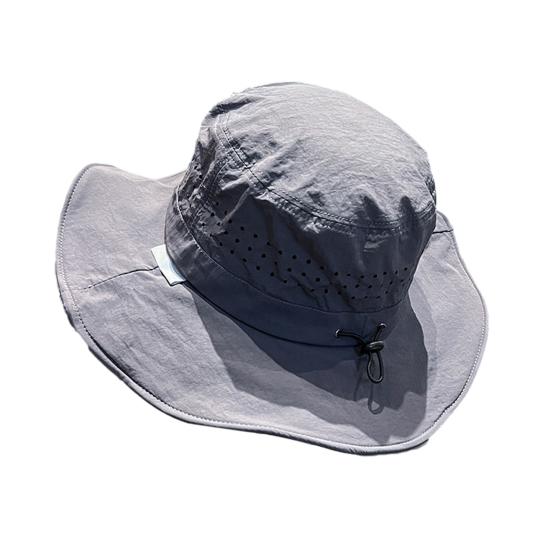 Outdoor Sun Protection Bucket Hat for Men Women Wide Brim Waterproof Quick-Dry Sun