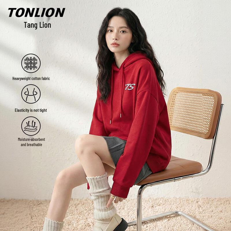 Женская повседневная толстовка с капюшоном TonLion 2XL