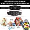Abdominal Muscle Trainer Belt with EMS Massage, Slimming & Toning Device for Home Fitness, Fat Burner