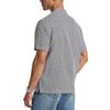 Michael Kors Short Sleeve Printed Linen Shirt Men Shirts OS6409LL17-0436
