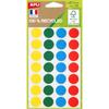 Recycled Stickers Round 15 Mm Assortment 140 Stickers