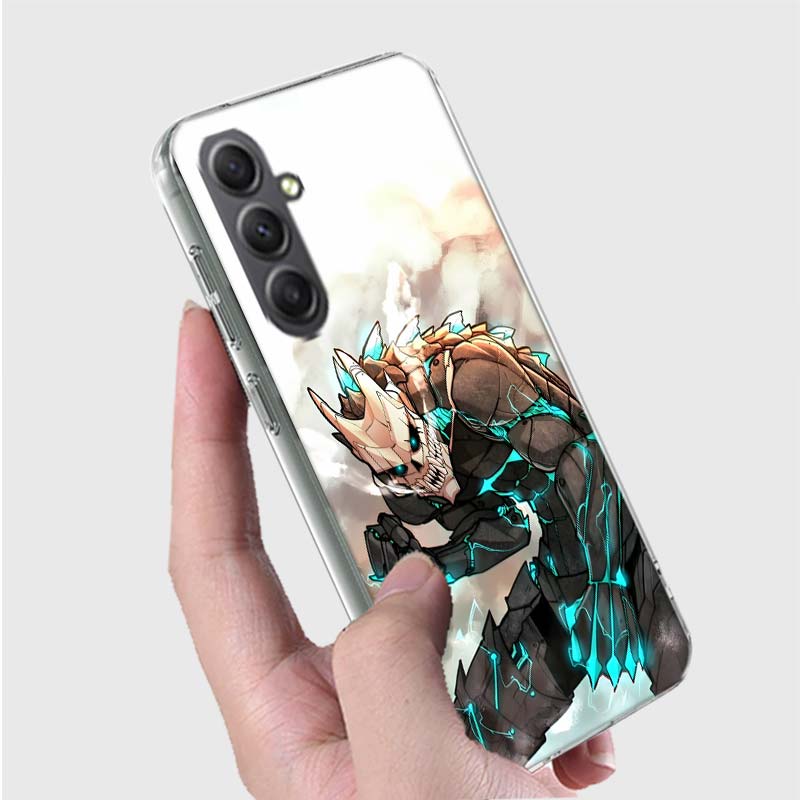 Kaiju No. 8 Anime Phone Case for Samsung A16 A26 A36 A56 A17 A37 A57 A07 A06 A02S A03 A04S A05S Galaxy Note 20 10 A50S A71 A51 A