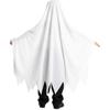White Halloween Cloak Cape Child Adult Halloween Costumes Cute Ghost Costume Cape  All Saints' Day