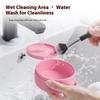 Makeup Brush Cleaning Box Quick Clean Sponge Eyeshadow Brushes Dry Cleaner Cosmetic Wash Clean Powder Tool Makeup Accessories