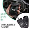 Car Key Case Signal Blocker Bag RFID Shielding Pocketor Key Bag For BMW Mini Cooper R50 R53 R55 R56 R60 R61 F54 F55 F56 Sticker ycahd11