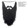 Fake Beard Role-playing Costume Old Man Mustache Beard with Elastic Rope Facial Hair Accessory for Halloween Cosplay Party Supplies