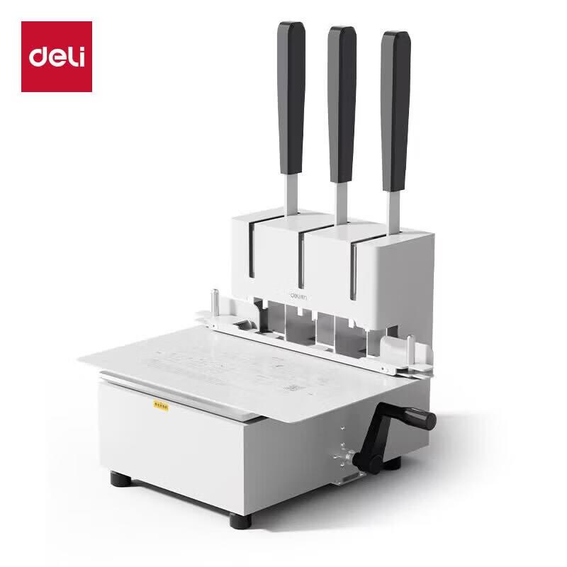 Deli Financial Binding Machine CN plug (adapter included)
