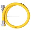 Fuel Gas Hose 304 Stainless Steel Liquefied Gas Line Pipe with Fittings for Home Kitchen(1m Female PortPort )