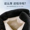 Fashion Thickened Men's Snow Boots In Winter New Velvet Warm Non-Slip Casual Thick-Soled Large Cotton Shoes Comfortable Short Boots