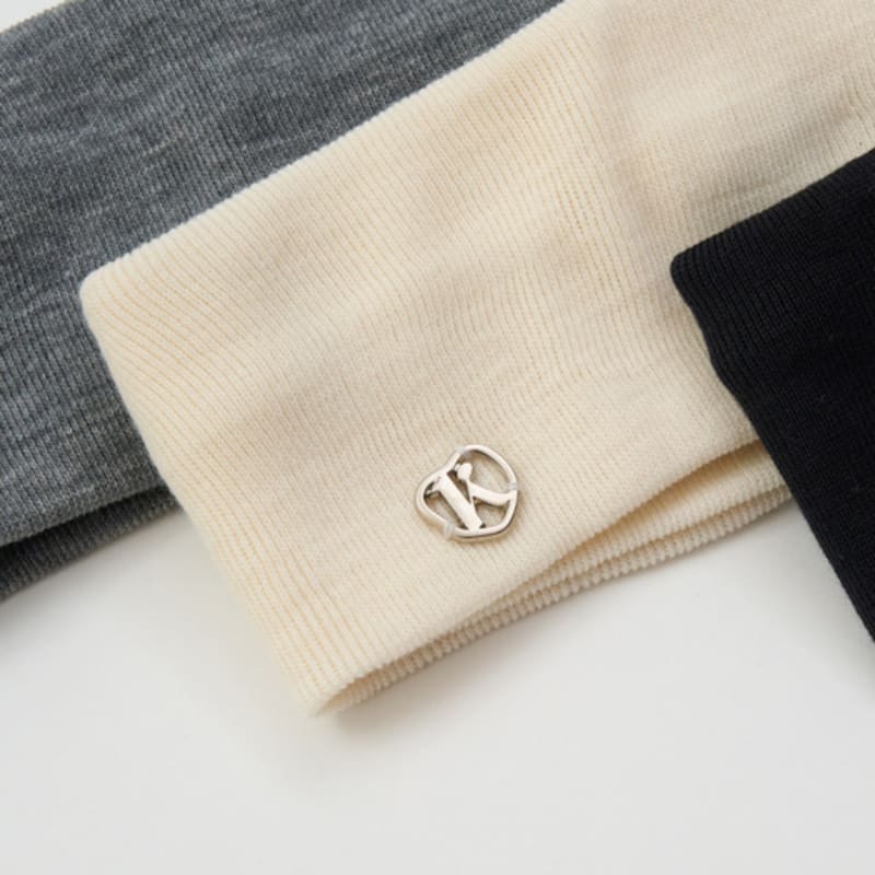 Fakiii Fakiii Basic Knit Hairband_Ivory