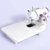 1 szt. elektryczna maszyna do szycia Mini przenośna domowa dla początkujących pań dedykowana lampka nocna pedał nożny stół do szycia ręcznego dwa wątki k