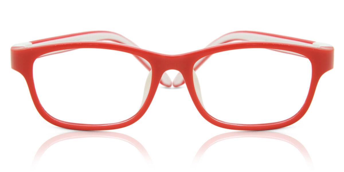 

Полная оправа квадратная матовая красная Smartbuy Kids Jukesc K6d модные детские очки Matte Red/46