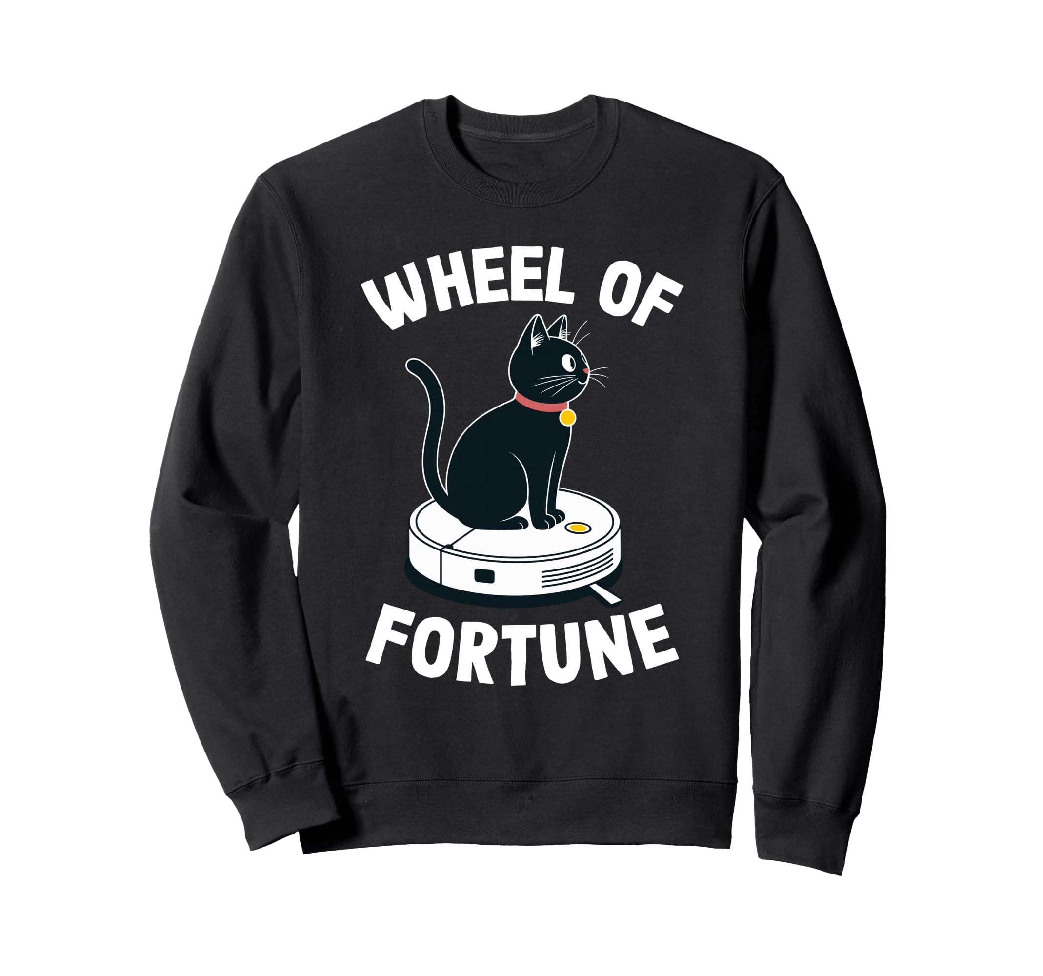 Wheel of Fortune Robot Vacuum Cleaner Funny Cat Trainer