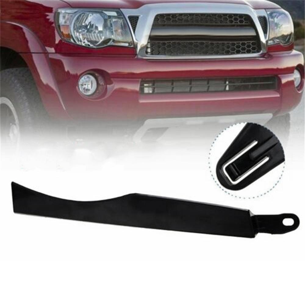 For 2005-11 Toyota Tacoma Front Bumper Headlight Filler Trim Panel Black L&R 2X