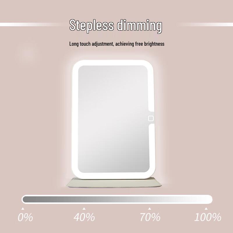 Meebordi Portable LED Makeup Mirror