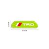 4PCS Car Door Safety Warning Reflective Mark 3D Sticker Car Accessories for Toyota GR Trd Camry Corolla Yaris Chr Auris Avensis T25