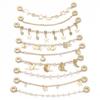 1pc/bag High Color Set Crystal And Bead Safety Chain DIY Bracelet Earrings Jewelry Accessories