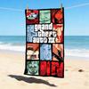 Gta Iii Cover Stylish Digital Printing Beach Towel Quick Drying Absorbent Blanket For Beach Pool Gym Travel Christmas Gift C9211797