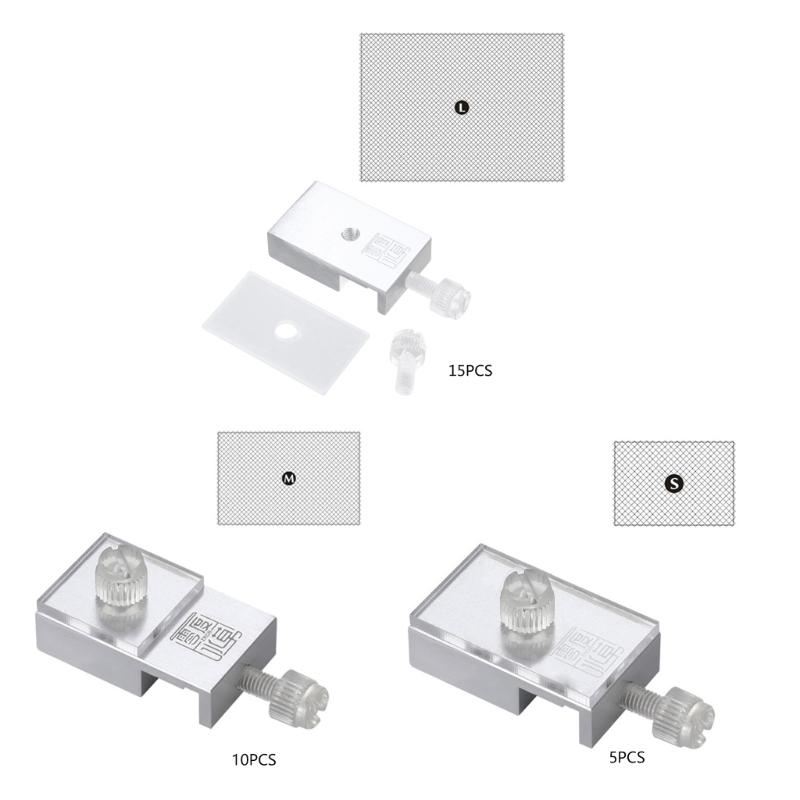 Aquarium Bird Cages Fish Tank Transparent Anti-Escape Net DIY Protective Mesh Anti-Escape Rust-Resistant Replacement Net