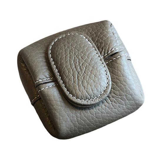 Mini Münzgeldbörse Druckknopfverschluss Kleine Geldbörse Kleingeldfach Damen Geldbörse für Schlüssel Lippenstift Kopfhörer Handtaschen-Organizer