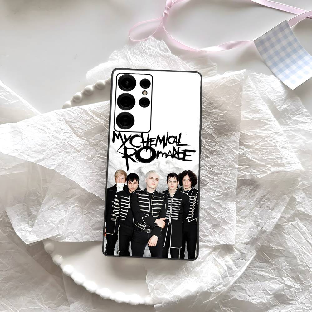 My Chemical Romance Phone Case For Samsung S 24 Fe 25 Ultra Plus 20 Lite 21 30 22 23 24 22 Ultra 5G Fundas