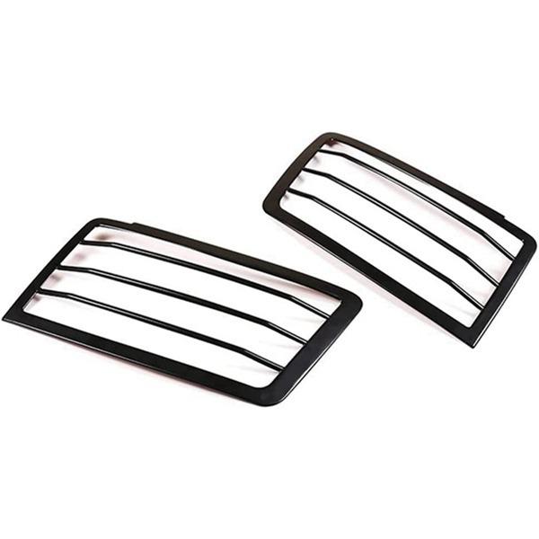 Pair of Headlight Protective Grilles for 20-23 Land Rover Defender