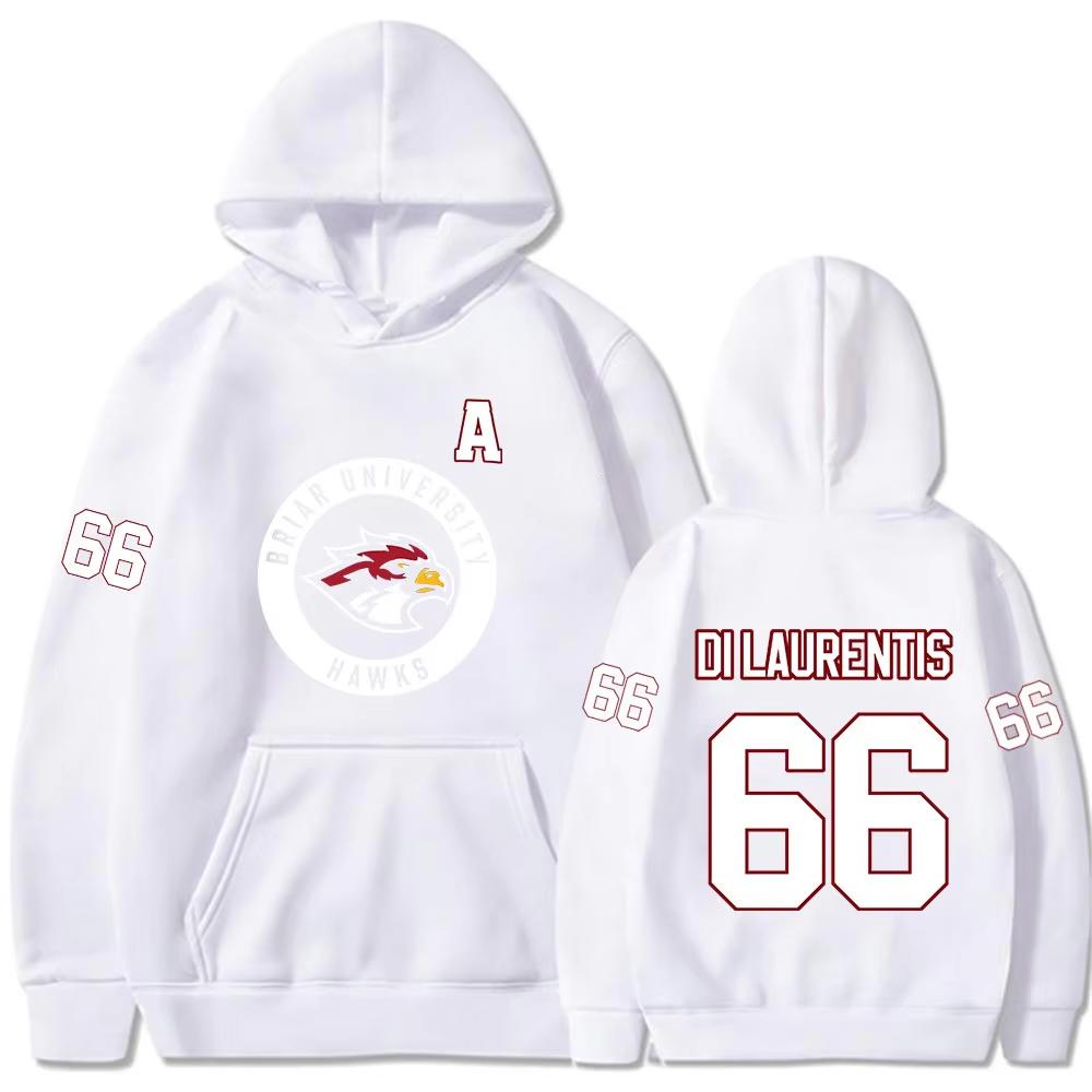 Off Campus TV Series Di Laurentis 66 Briar University Hockey Hoodies Men Women Casual Long Sleeves Oversized Unisex Harajuku High Quality