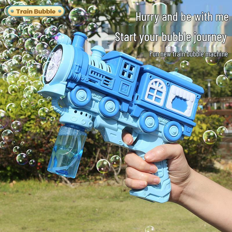 

Automatic Train Bubble Machine Toy for Kids - Fun Bubble Blower for Boys & Girls