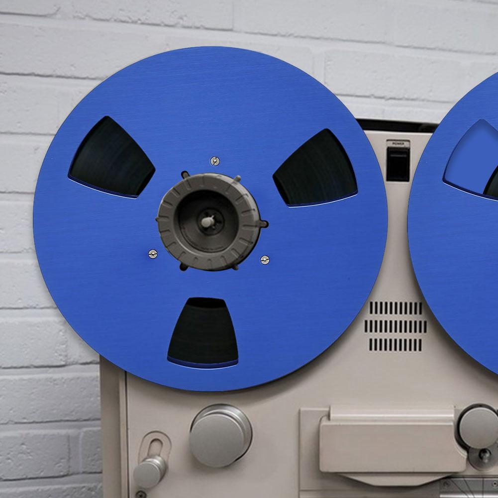 1/4 10.5 Inch Blank Tape Reel 3 Holes Recording Takeup Reel for Reel To Reel Tape Recorder Replacement Opening Machine Part