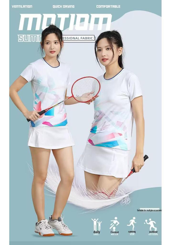 Student Sports Quick-Drying T-Shirt for Volleyball & Badminton