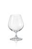 Bohemian Glass LARA Brandy Glasses, Set of 6, 400ml, Dishwasher Safe, 40415-400-6