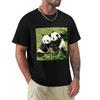 Giant Pandas Mei Xiang And Bei Bei At The National Zoo Tshirt Light Athletic Short Sleeve Tee Shirt