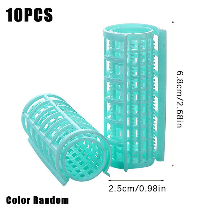 

6-14 шт./компл. безнагревные бигуди для волос, ленивые бигуди, челка, завивка, пушистые укладки, аксессуары для волос для женщин, случайный цвет 10Pcs