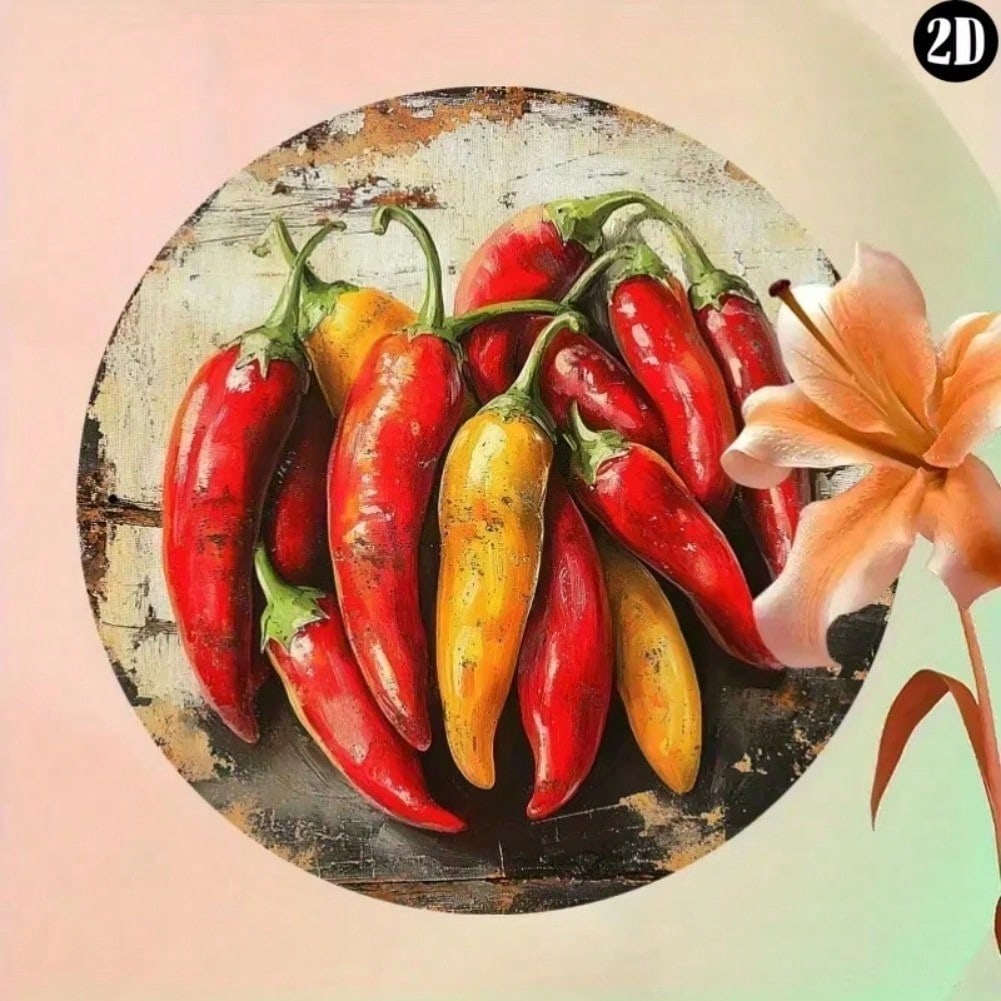

2D Retro Metal Sign, Vintage Wall Art for Home, Restaurant, Bar, Cafe Decoration, Durable Tin Plate Poster 20x20 різнокольоровий