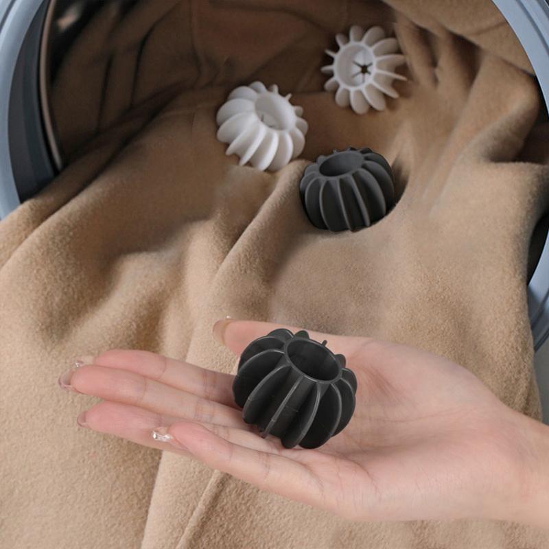 Silicone Magic Laundry Ball Decontamination Anti- Increase Friction Soft Not Hurt Clothes Reusable Home Cleaning Tools