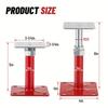5-8" Adjustable Screw Jacks Post 2/4/8PCS,5000LBS Load Capacity House Floor Foundation Jacks for Basement Floor Leveling