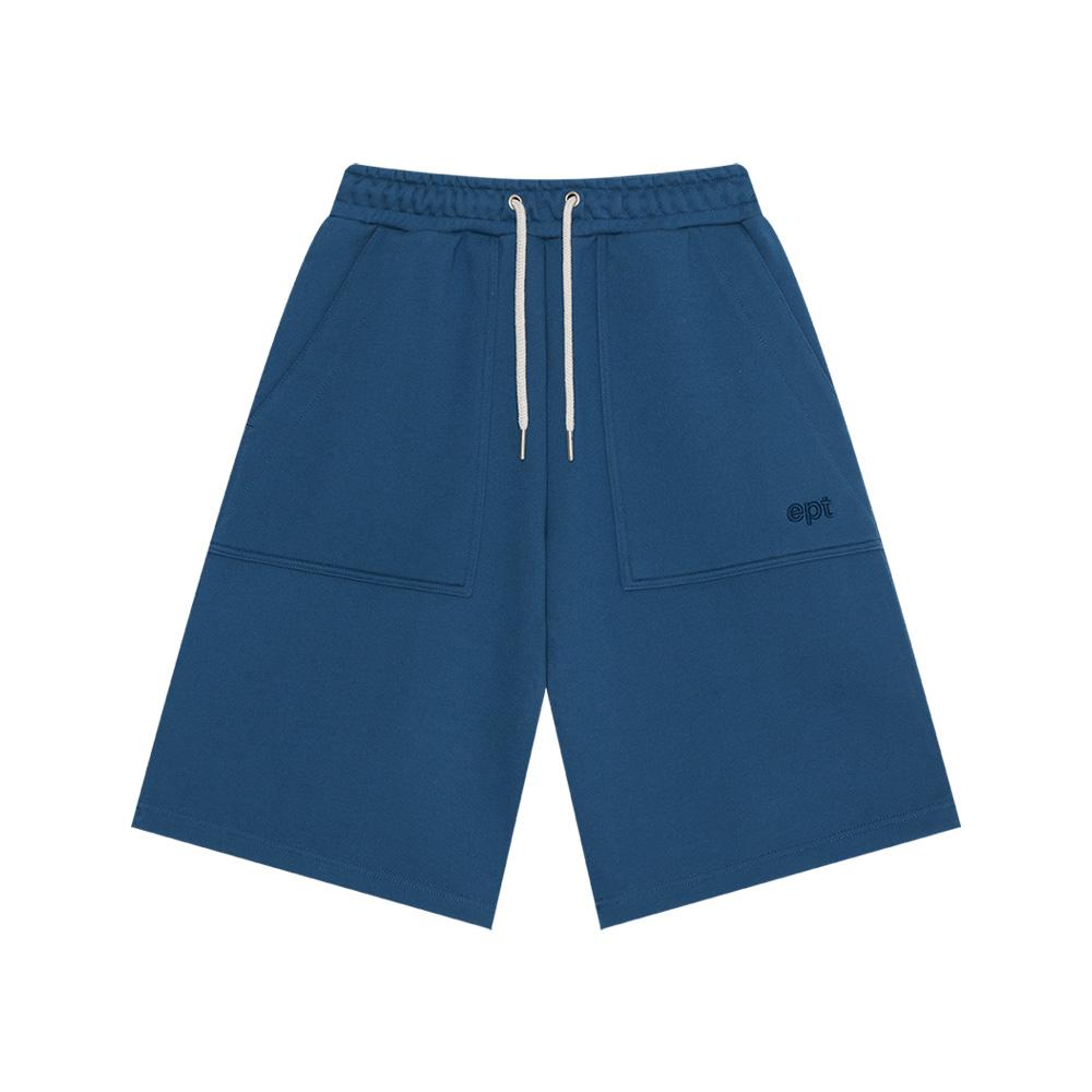 Ipiti Out Pocket Sweat Half Pants (Navy)
