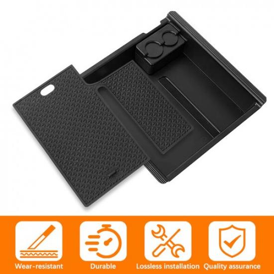 For - Toyota Tacoma Cab Accessories Center Console Organizer Storage Box